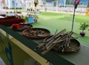 HOẠT ĐỘNG TẠO HÌNH SÁNG TẠO TỪ CÀNH KHÔ VÀ KẼM NHUNG HOẠT ĐỘNG TẠO HÌNH SÁNG TẠO TỪ CÀNH KHÔ VÀ KẼM NHUNG