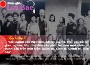 KHẮC GHI LỜI BÁC KHẮC GHI LỜI BÁC